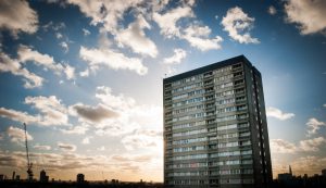 A block of flats in London to demonstrate the concept of Form Factors