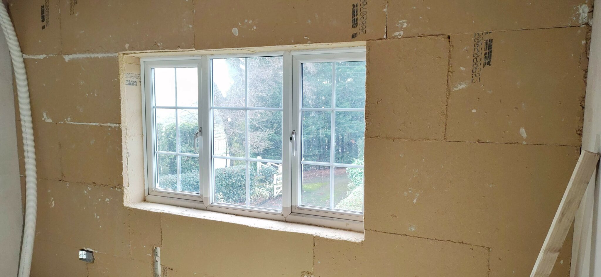 Old cottage made airtight and insulated with woodfibre insulation