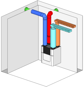 MVHR 3D Design Example