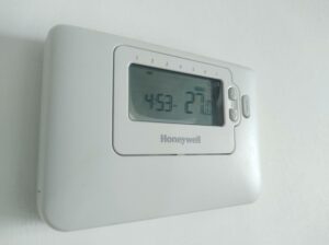 Thermostat from overheating flat in London Summer