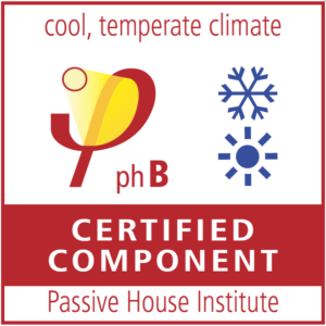 Passivhaus Certified Component Certificate 2021